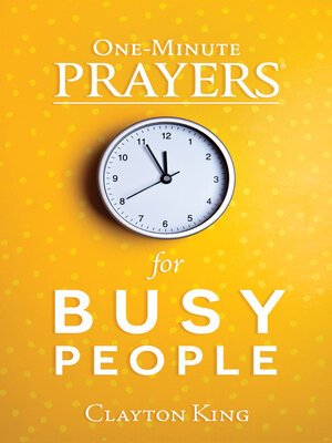 cover image of One-Minute Prayers for Busy People